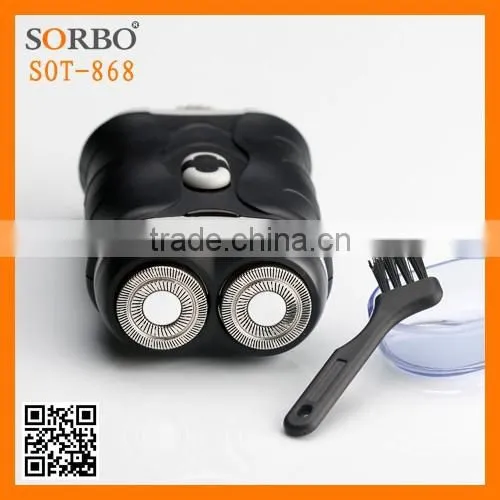 Portable Mini Shaver for Men With AA Battery photo-2