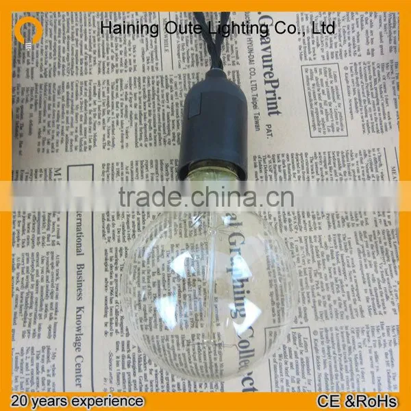 China Supplier New Products for 2015 Pendant Lamp 40w 60w e 27 Edison Bulb photo-3