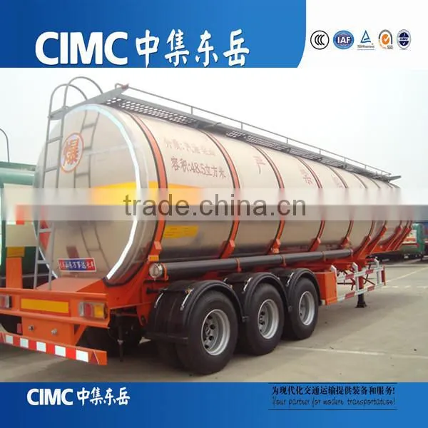 Flammable Liquid / Fuel Tanker Semi Trailer ( Volume Optional ) 50M3 Trailer Manufacturer photo-3
