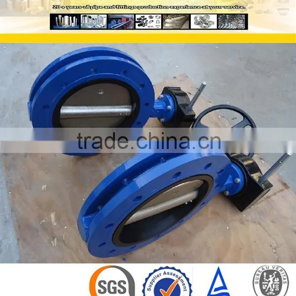 304 Stainless Steel 6 Inch Butterfly Valve DN150 photo-2