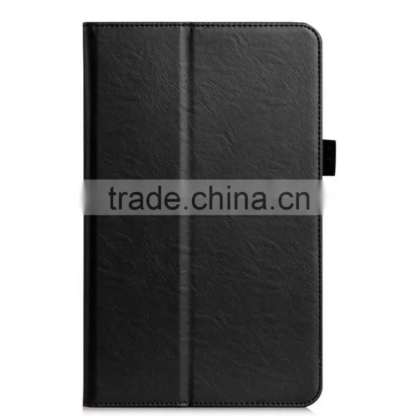 Flip Litchi Pattern Slim Folio Leather Case for Samsung Galaxy Tab A 10.1 T580 photo-3