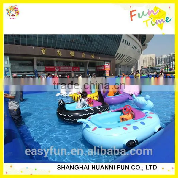 Aqua Used Water Park Rides Electric Bumper Boat photo-3