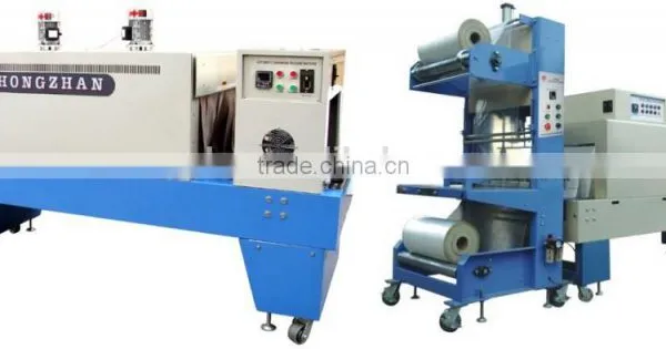 Hongzhan SM6030 Semi-automatic Beverage Cans Bottles Tray Shrinking Packing Machine photo-3