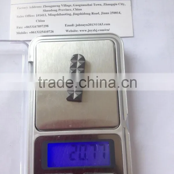 Tungsten Carbide Gripper Jaw Insert for Chuck Jaws Needle Gripper 28.8x9x6.4mm photo-3