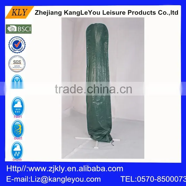 Green PE Material of the Parasol Umbrella Cover photo-4