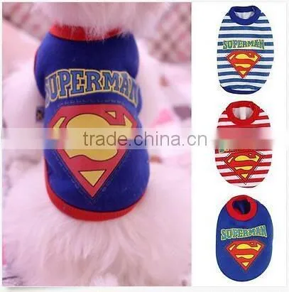 Autumn Summer Cute Pet Clothes Dog Cat Apparel T-shirt Vest Puppy Clothes