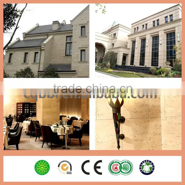 Waterproof Soft Travertine Wall Tile Exterior Wall Stone Tile photo-5