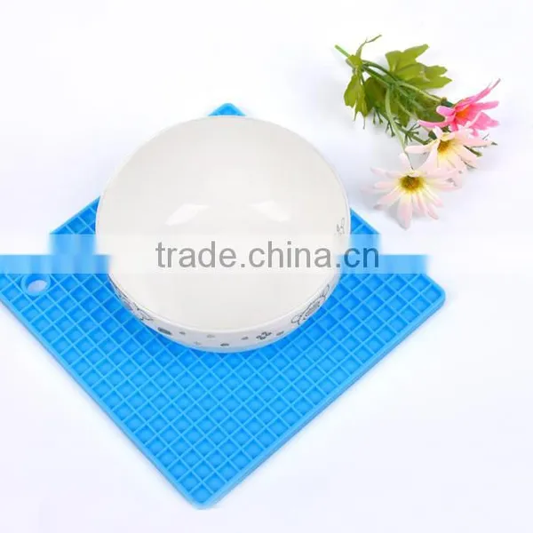 Square Shape Placemat Heat Resistant Silicone Dinner Table Coaster photo-6