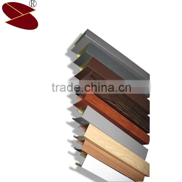 Hotel Cafeteria Ceiling Interior Design of Aluminum U-Tube Tiles photo-4