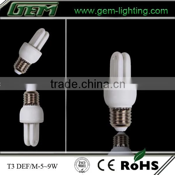 T4 2U 8000/6000/3000Hrs CE RoHS Cfl Tube Lamp E27 B22 E14 E26 Energy Save Lamp/save Energy Lamp/energy Saving Lamp 2U Lamp photo-3