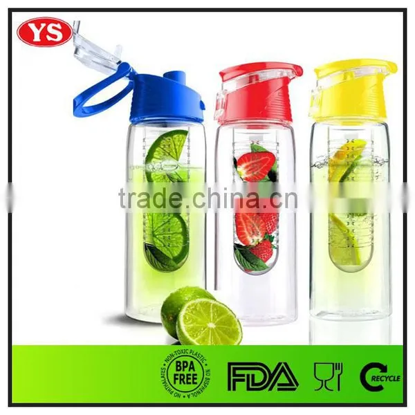 2016 New Design 700ml Bpa Free Tritan Fruit Infuser Water Bottle photo-3