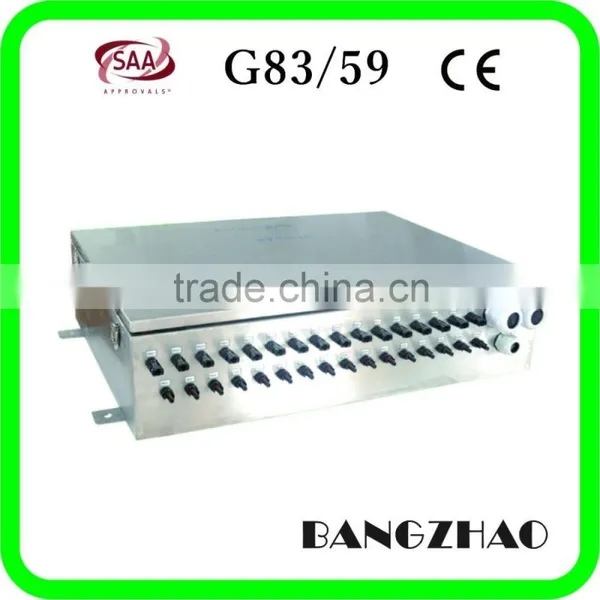China Wholesaler Solar System 10 Strings Solar Combiner Box & PV Junction Box photo-3
