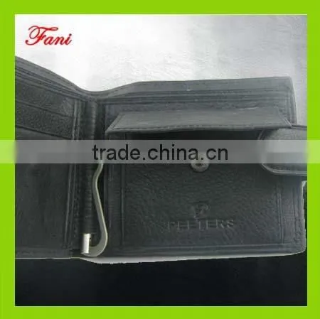 Genuine Leather Wallet With Zip Coin Pocket photo-3