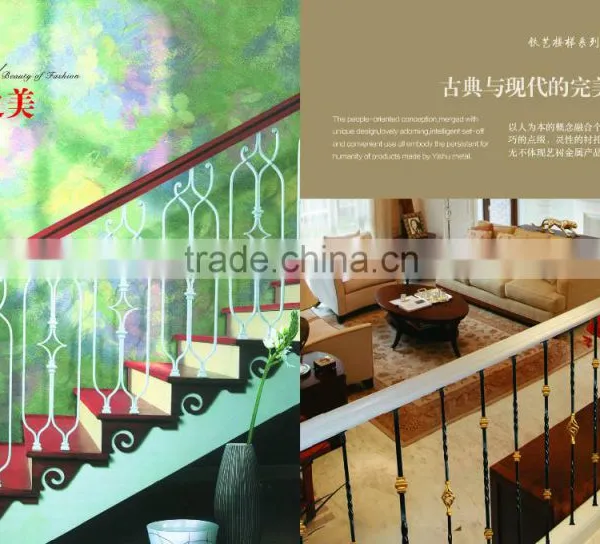 Wrought Iron Stair Handrail / Stainless Steel Handrail Bracket for Sale photo-2
