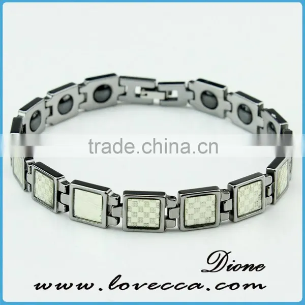 Fashion Health Jewelry Bracelet 4 in 1 Bio Energy Elements Tungsten Steel Bracelet photo-4