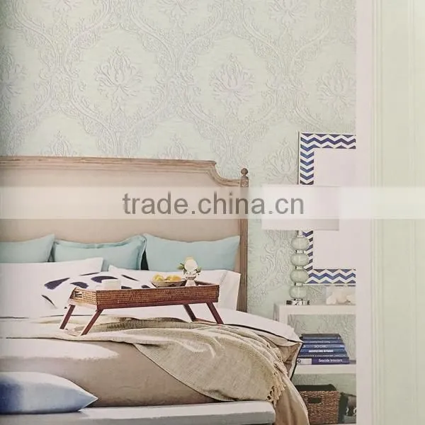 Non Woven Flower Design Vivid Decrotion Wallpaper photo-6
