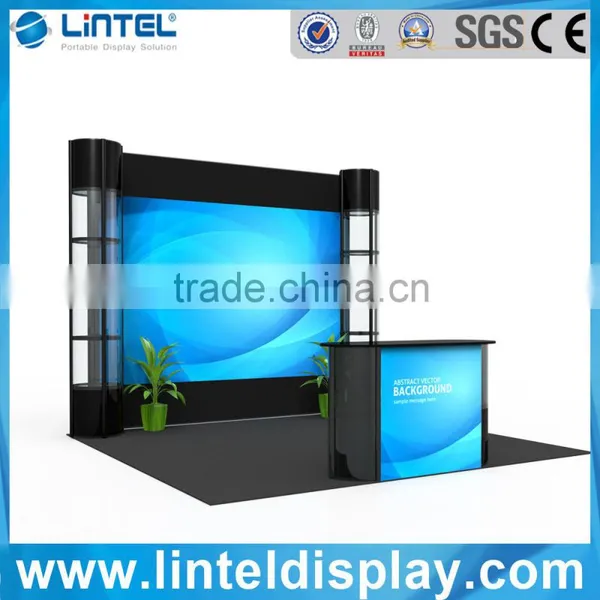 3x3 or 6x3 China Display Booth Exhibition With Graphic Design