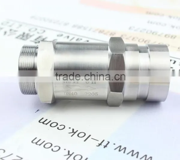 Dual Phase Steel Female Thread Check Valve photo-2