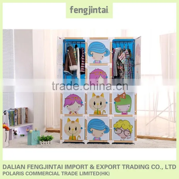 2015 Hot Sales High Quality Fabric and Bedroom Furniture Type Clothes Closet photo-4