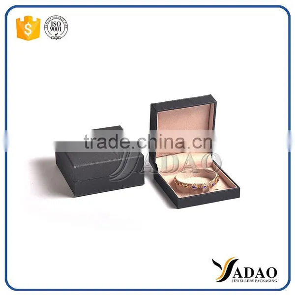 Unique Design Charming Fashionable China Tissue Leather Box for Jewelry Packaging photo-2