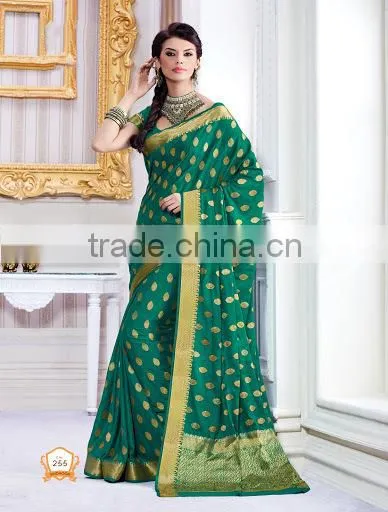 Green Kanchipuram Silk Saree Online Buy