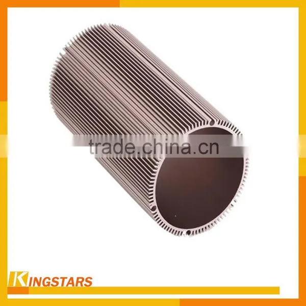 6063 7005 7075 6082 6061 T6 Led Aluminum Round Hollow Bar photo-6