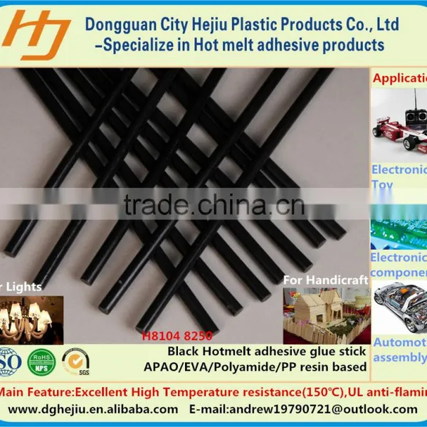 UL Anti-flaming Hot Melt Adhesive Stick for Computer Accessories and Electronic Assembly Materials
