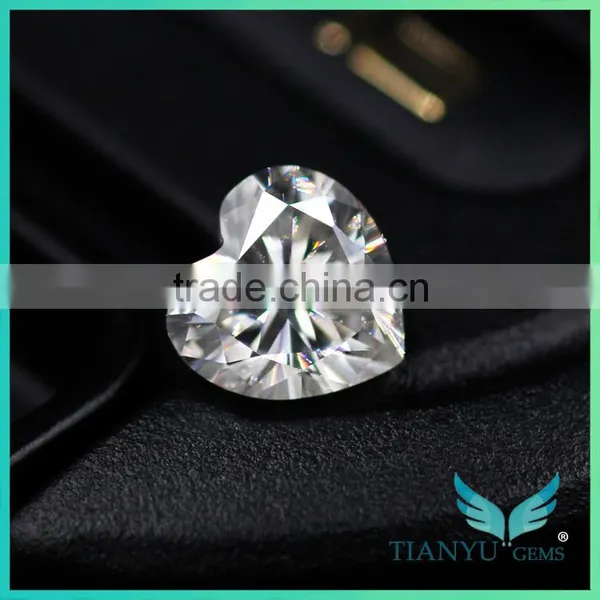 China Best Moissanite Forever Brilliant Heart Cut Loose Moissanite Stones photo-3