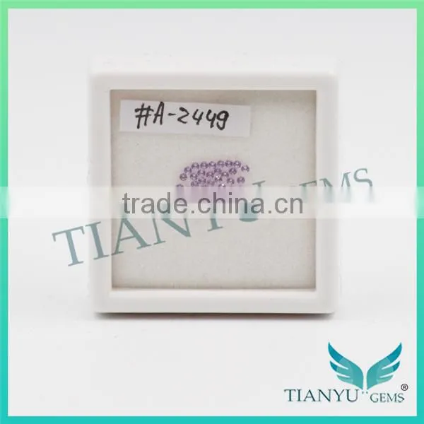 Wholesale Loose Artificial Gems Stone #A2449 Round Brilliant Cut Nano Sital Gems for Jewellery Price Free Samples photo-3