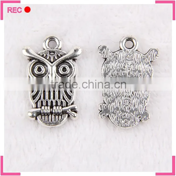 Eagle Pendants Charms for Necklace, Imitate Antique Silver Wholesale Pendant photo-2