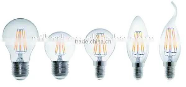 E14 LED Filament Bulb 2W G45 LED Bulb COB Filament 360 Degree CE,GS