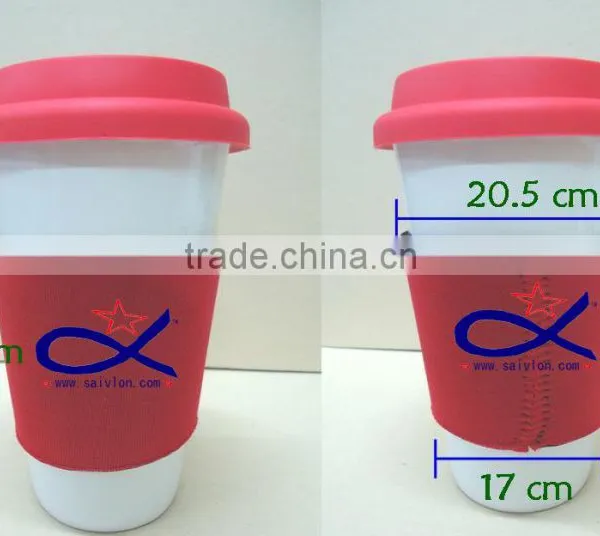 Customized Neoprene Coffee Cup Sleeve photo-2