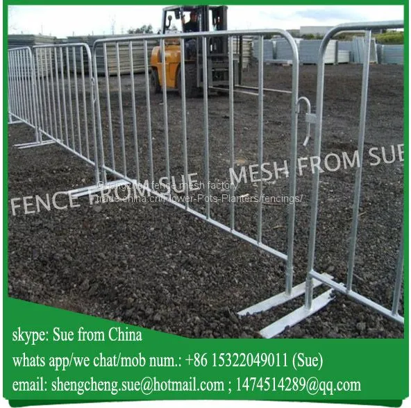 Traffic Used Metal Road Safety Barrier Pedestrian Safety Barrier photo-2