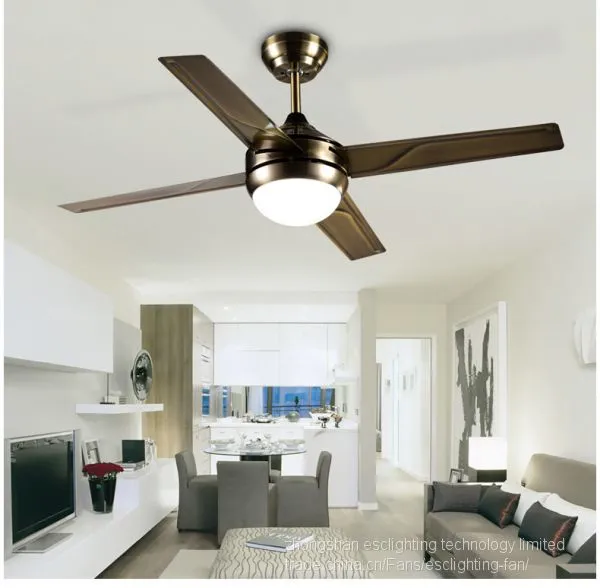 42-52inch Esc Reverse Function 110-240v Ceiling Fan With Light Kits CE RoHS Certified photo-4