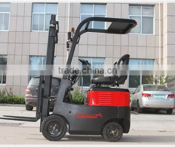 China Best Selling 750kg 48V 140Ah Small Electric Harga Forklift Baru photo-3