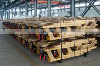 China 2.5 Ton Hand Manual Forklift Hand Pallet Truck Price photo-5