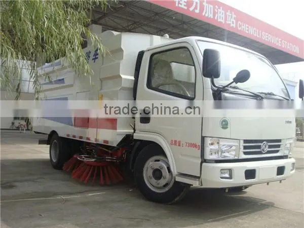Euro 4 Dongfeng 4x2 Diesel 95hp New Small Street Sweeper photo-5