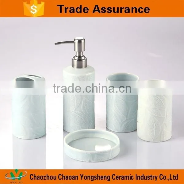 Fresh Design Ceramic Bathroom Accessory Set for Washroom