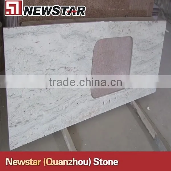 Newstar River White Granite Countertops photo-4
