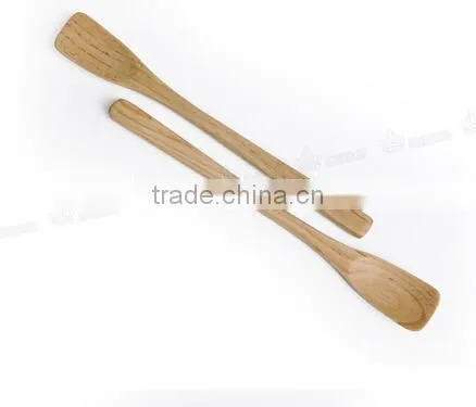 CY192 Wooden Jam Butter Knife Cream Cheese Spatulas Baking Spreader Tea Spoons photo-3