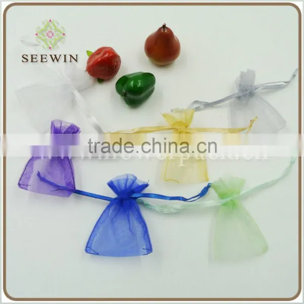 Promotional Solid Color Organza Bags for Christmas photo-3