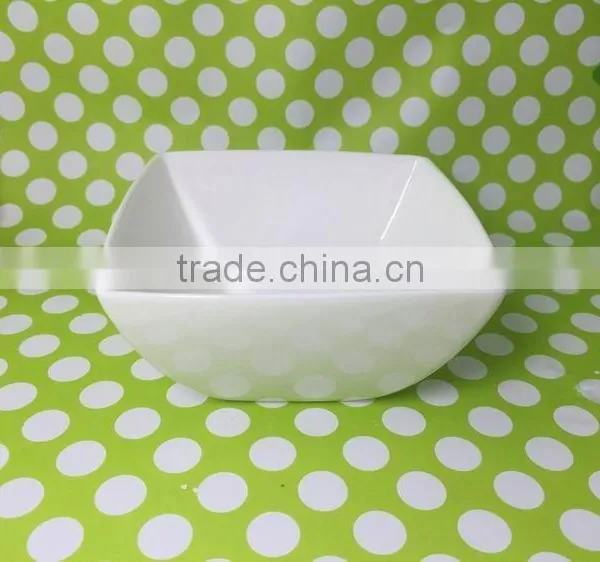 China Manufacturer Stocked White Porcelain Square Dish/food Dish/rice Dish photo-6