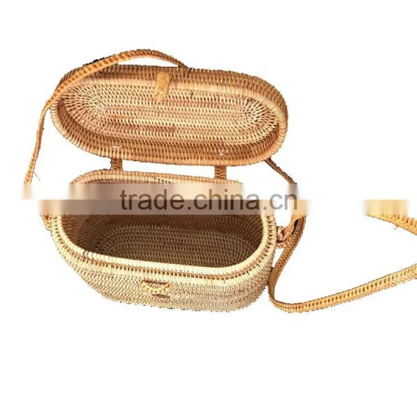 Vietnam Rattan Weaving Tote Bags Cross Bags Reuseable Bags photo-6