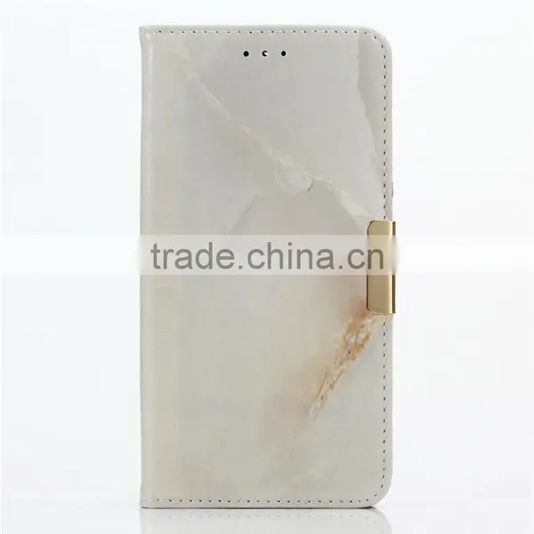 Noble Design High Quality Marble PU Card Bumper/pocket Cell Phone Case for Huawei photo-5