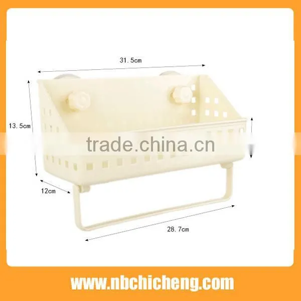 Practical Drawer Commodity Shelf Display Racks Bathroom Shelf Plastic Wall Shelf photo-3
