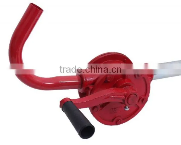 JS-32 Three Input Tube Cast Iron Oil Rotary Hand Pump For Drum photo-2