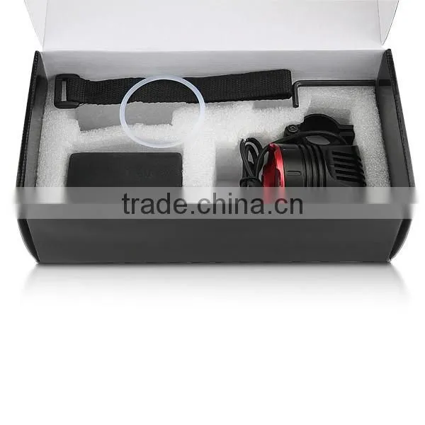4 Led Light Rechargeable High Lumens 10 Watt Cree Xml u2 High Power Headlamp photo-4
