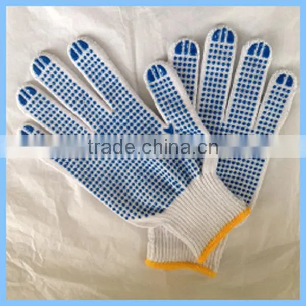 Cotton Knitted Working Gloves/Cotton Gloves From Guangzhou Supplier photo-2