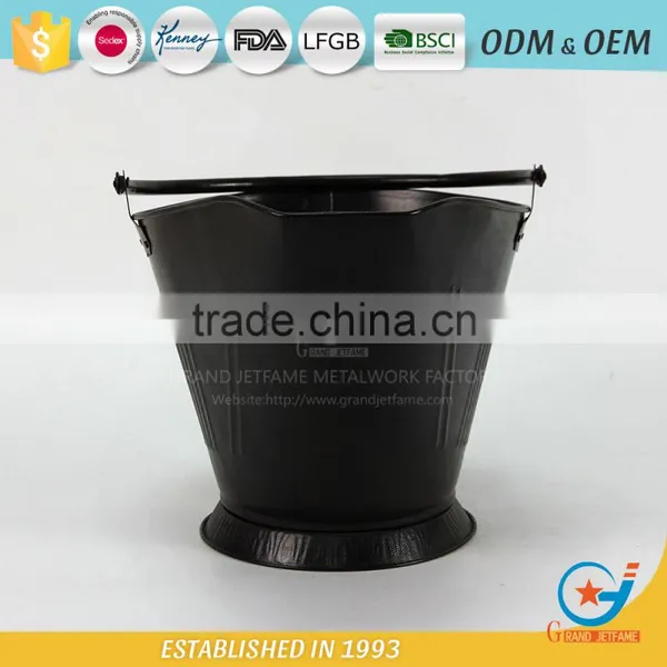 Metal Ash Can Scuttle Bucket Coal Scuttles photo-2