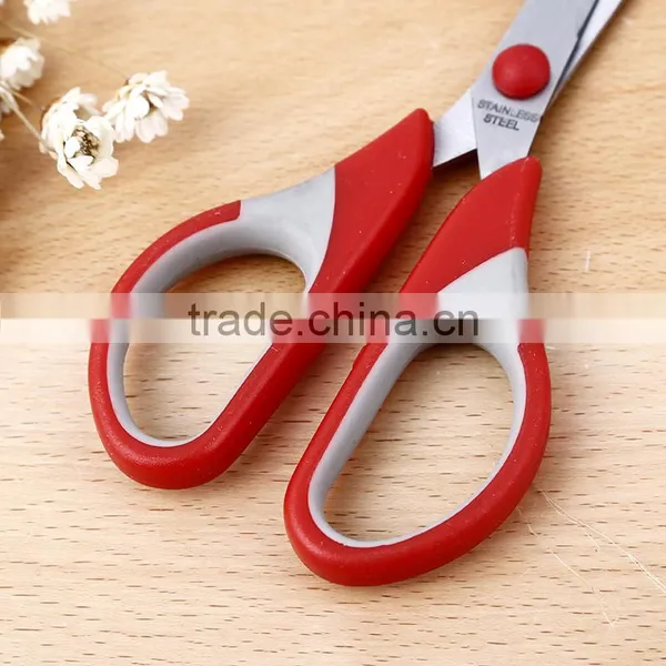 High Quality Rubber and Plastic Scissors Office Scissors Sets photo-3